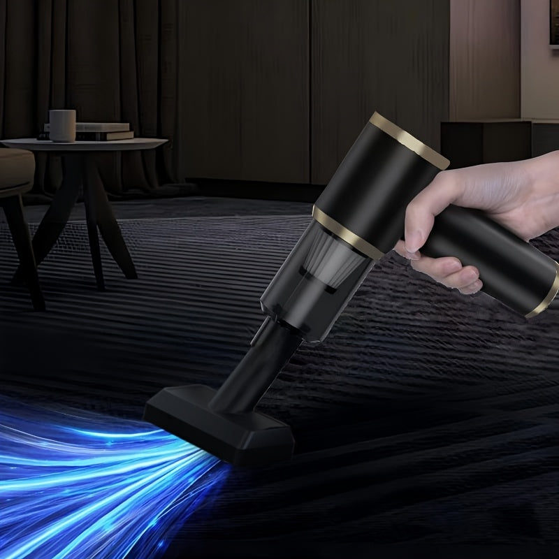 Avtomobil va uy uchun quvvatli suv o'tkazuvchanlik bilan qo'lda ishlatiladigan changyutgich, ventilyator bilan