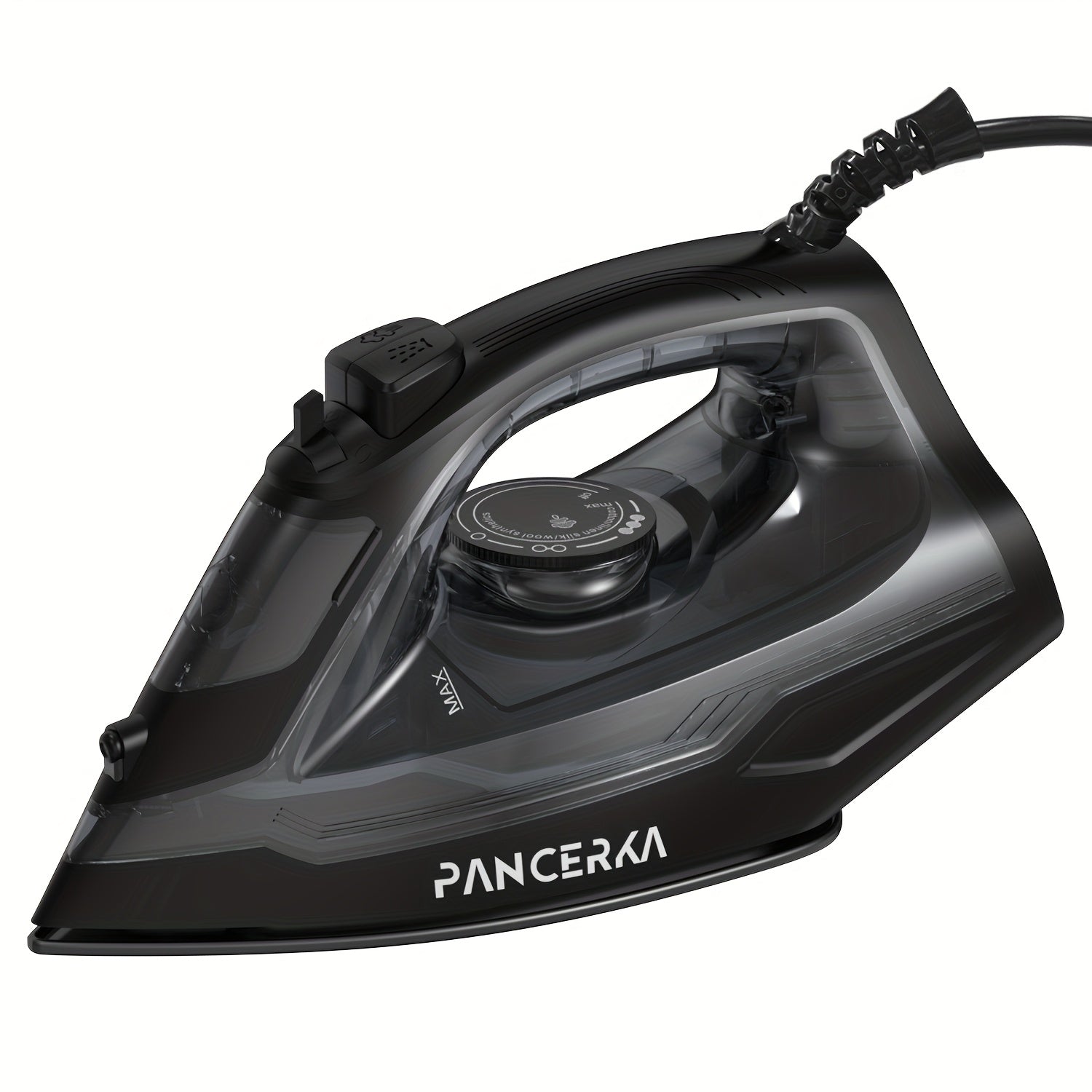 Kiyimlar uchun elektr bug'li temir 1600W O'z-o'zini tozalash, yopishmaydigan taglik