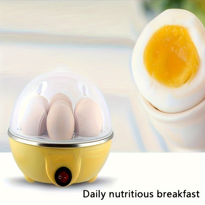 Mini vaporera eléctrica para huevos 220V, de grado alimenticio, compacta y automática