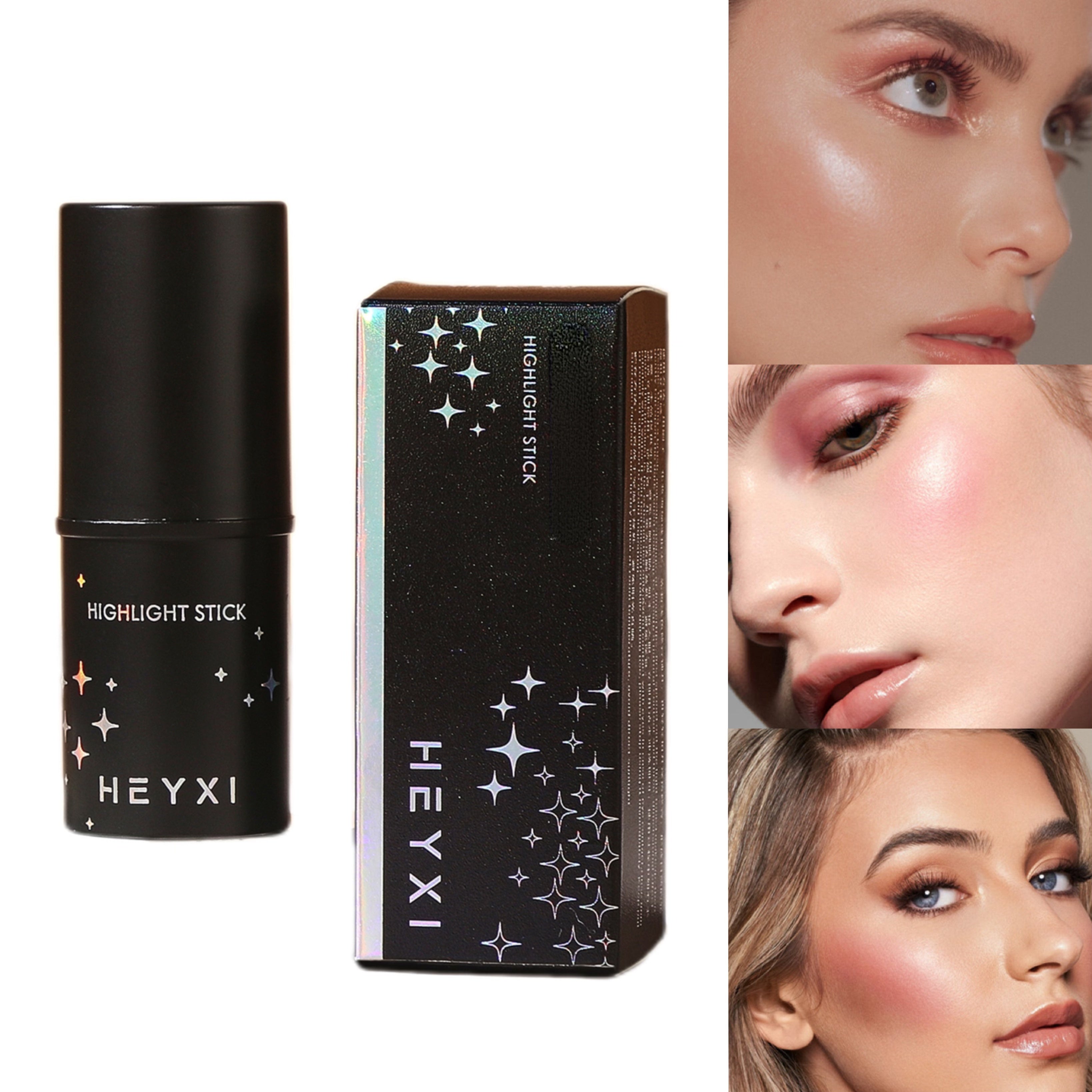 Set de barras de contorno unisex 6 colores a prueba de agua de cobertura total para rostro