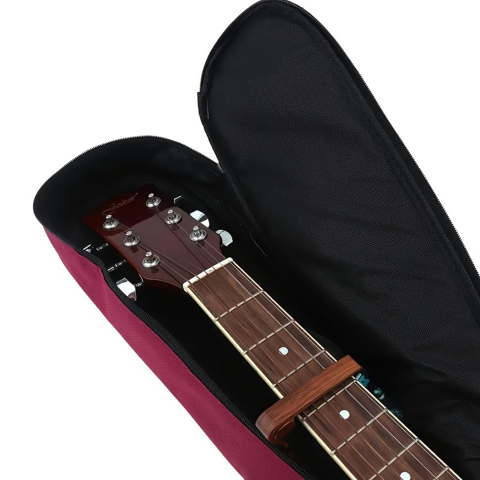 5.5mm Padded Waterproof Guitar Bag for 40/41 Inch Guitars with Adjustable Straps and Front Pocket