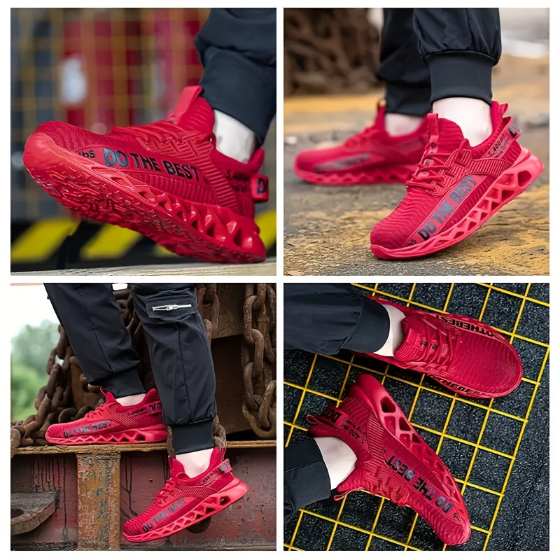 Women's Steel Toe Safety Shoes Anti-slip Anti-puncture Work Shoes