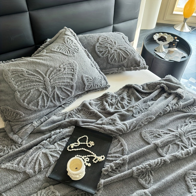 Soft Jacquard Nap Blanket in Multiple Colors for Sofa, Living Room, Office, Car