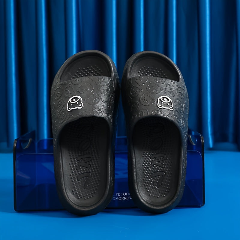 Women Thick Indoor Outdoor Slippers Comfortable Cloud-Shaped Bath Shower Shoes