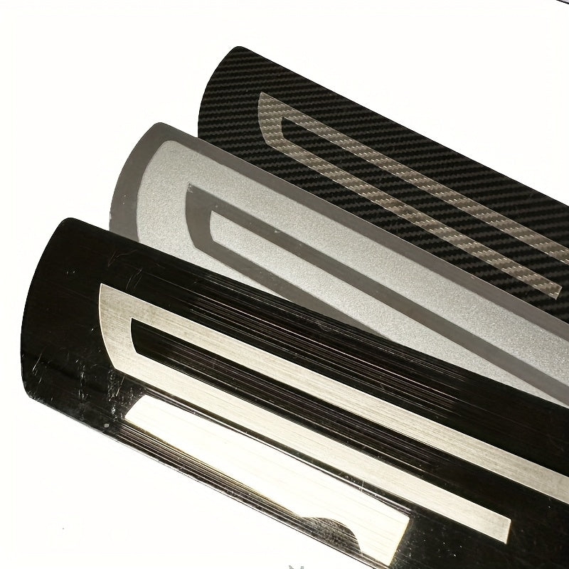 Universal Stainless Steel Interior Door Sills Protective Strips for Cars