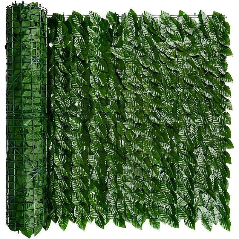 Artificial Ivy Wall Screen Privacy Fence for Garden Patio Home Decor All-Season Plastic