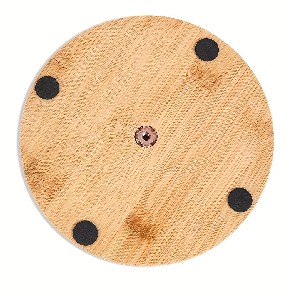 Wooden Vertical Tissue Holder with Carrot and Dog Design for Kitchen and Living Room