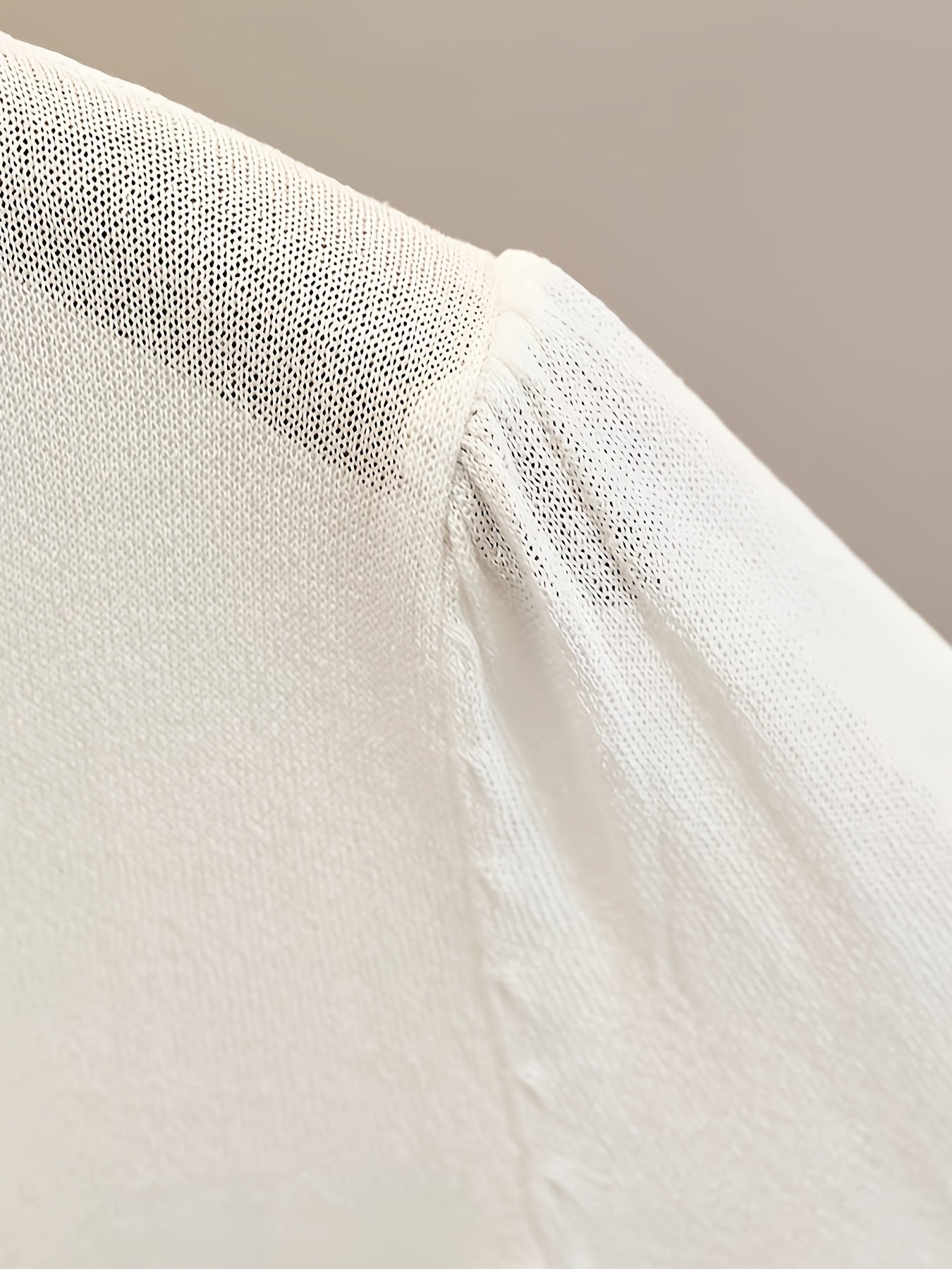 Plus Size Women's Light Blue Silk-Feel V-Neck Short Sleeve Cardigan