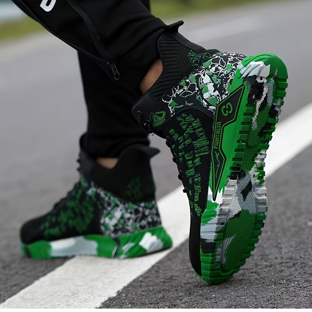 Unisex Steel Toe Safety Shoes Puncture-Resistant Breathable Mesh Work Sneakers