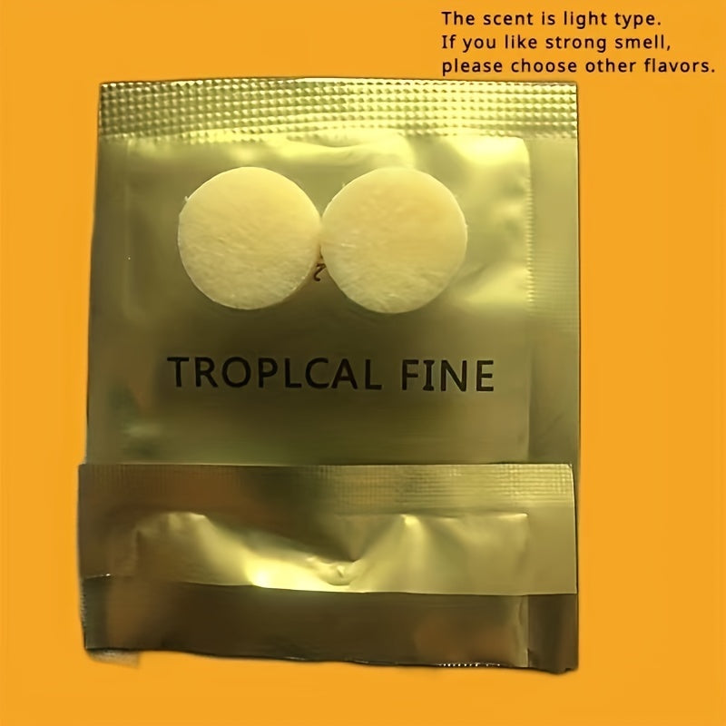 Car Air Vent Freshener Refill 5 Pack Solid Perfume Air Freshener Replacement