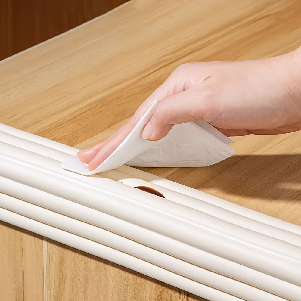 Soft Rubber Safety Edge Guard 198cm Wall Corner Protector Gray Pink Black