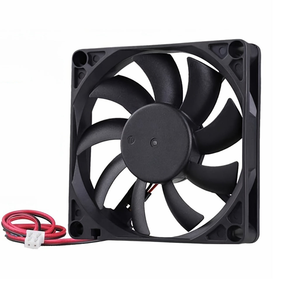 3 Pack 80mm Computer Cooling Fans 12V 24V CPU Cooler Case Fans