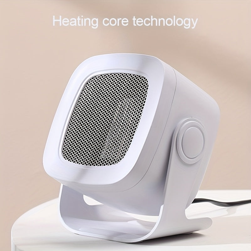 Portable Desktop Electric Heater for Home Office Dorm Room Small Space