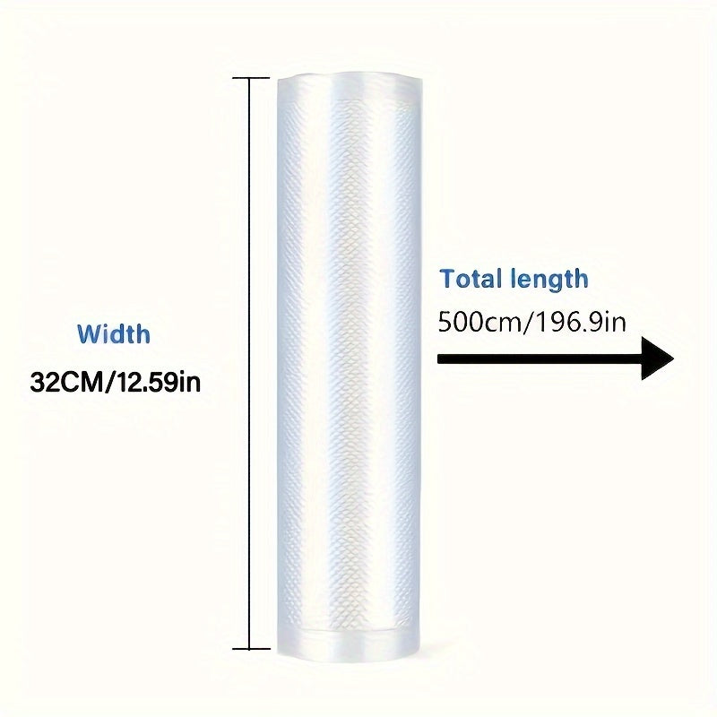 Juego de 3 bolsas de sellado al vacío sin BPA, reutilizables, para almacenamiento de alimentos, a prueba de fugas, aptas para congelar y microondas