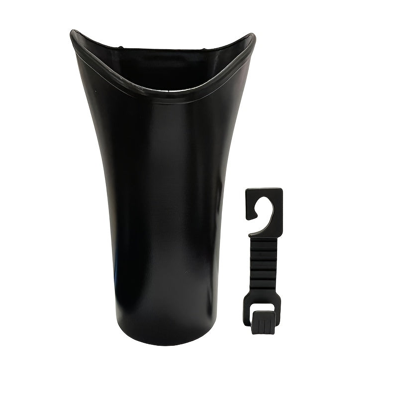 Durable Car Organizer with Umbrella Bin and Cup Holder for Tidy Drive