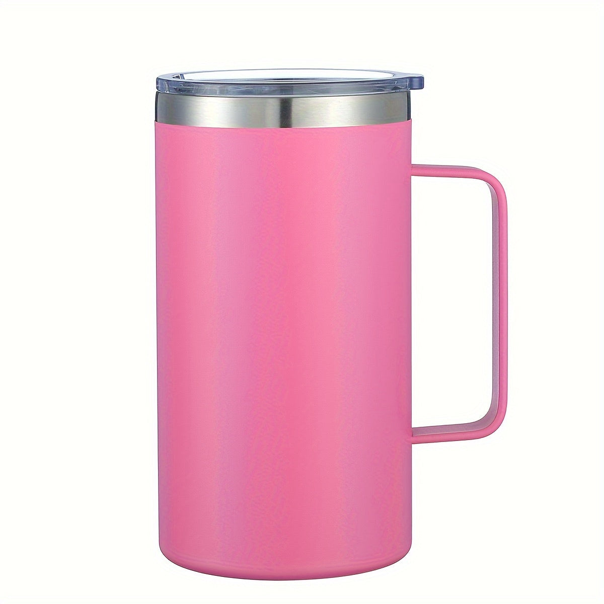 Stainless Steel Coffee Mug 24oz Vacuum Insulated with Lid and Handle