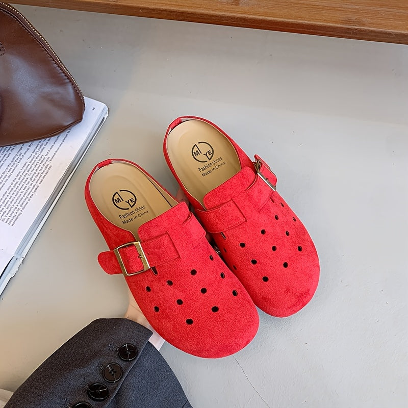 Women’s Slip-On Shoes Vintage Slippers Cushioned EVA Non-Slip TPR All-Season