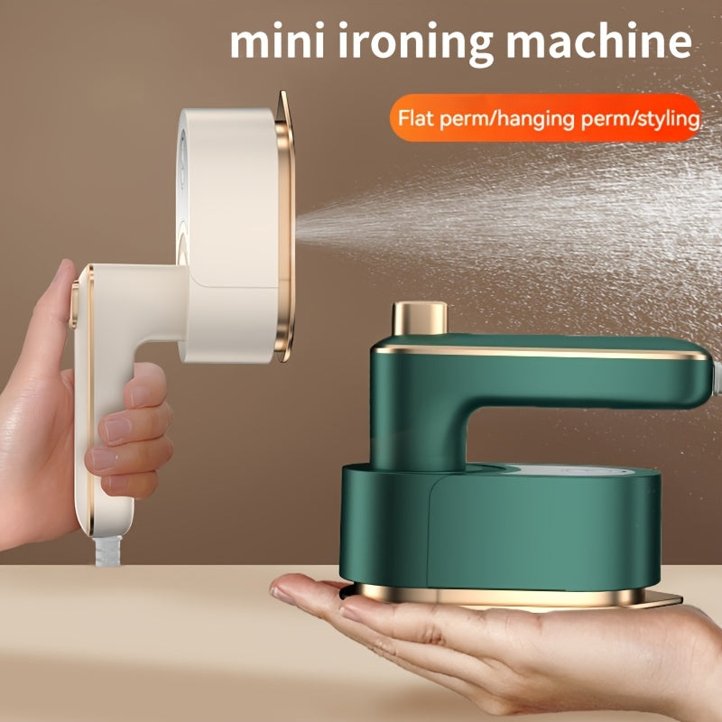 "EU Portable Hanging Iron with Fast Heating, Compact and Convenient for Home, Travel, and Dorm Use" - "Yevropa Portativ Osma Temir, Tez Qiziydigan, Uy, Sayohat va Yotoqxona Uchun Qulay va Kichik"