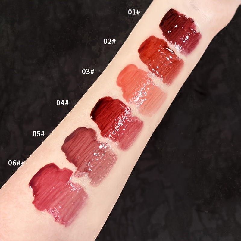 Женский/нюдовой водоотражающий блеск для губ, стойкий увлажняющий помада