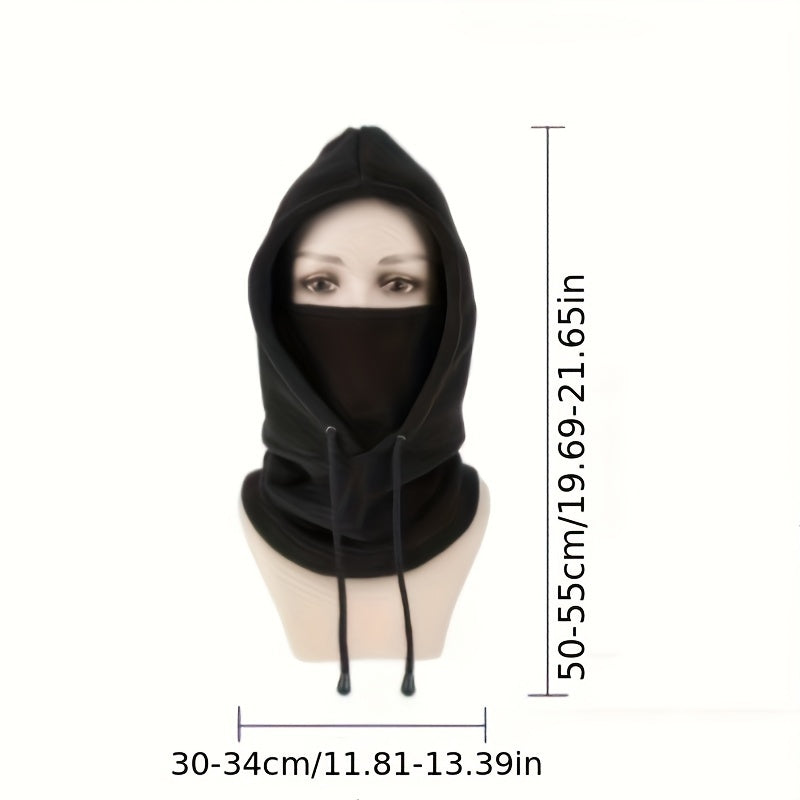 Unisex Polyester Balaclava Face Mask for Cold Weather Outdoor Activities