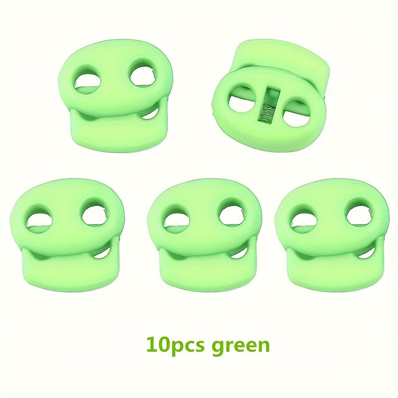 10PCS Colorful Needle Stoppers Set for Knitting and Crochet Accessories