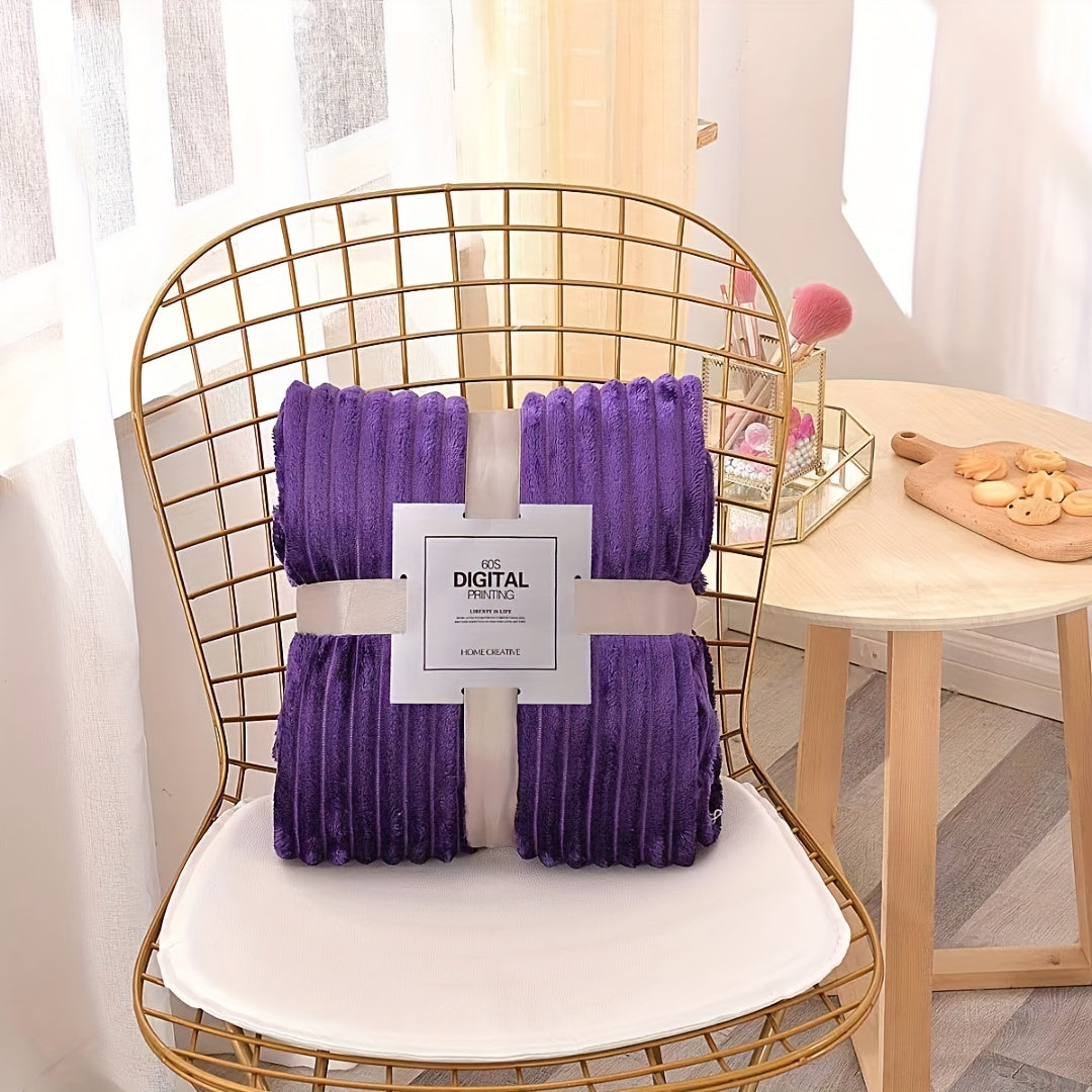 Qulay Flannel O'rash Kiyimi: Yumshoq Sherpa Fleece - Kulrang - Yumshoq, Qalin va Gipoallergen - Uyda, Ofisda yoki Harakatda foydalanish uchun mukammal