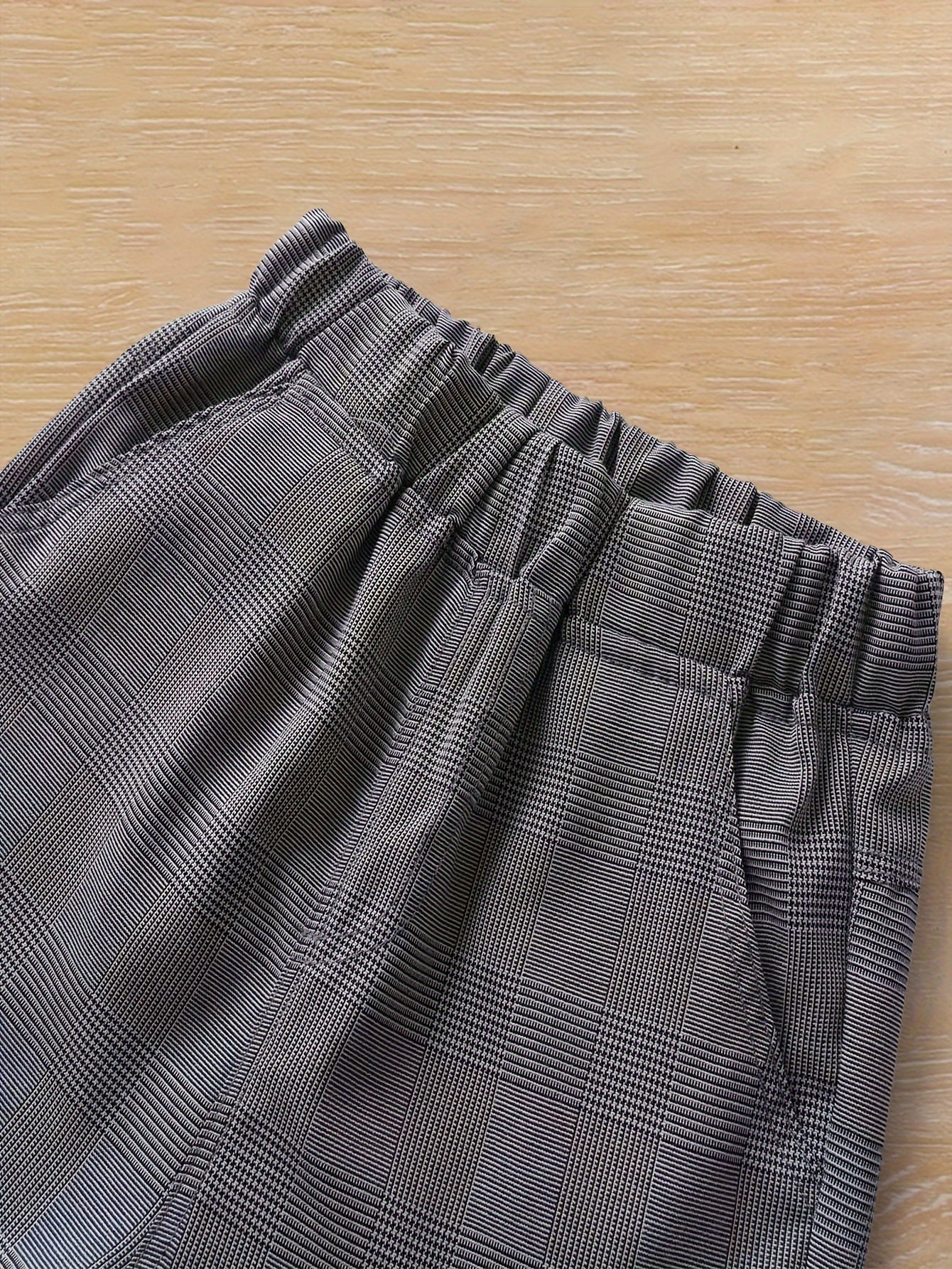 Boys' Spring and Autumn Dress Suit Three-Piece Set Polyester Solid Color Casual Age 12 and Under