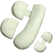 Maternity Pillow Full Body Support U-Shape Adjustable Soft Polyester Pregnancy Cushion