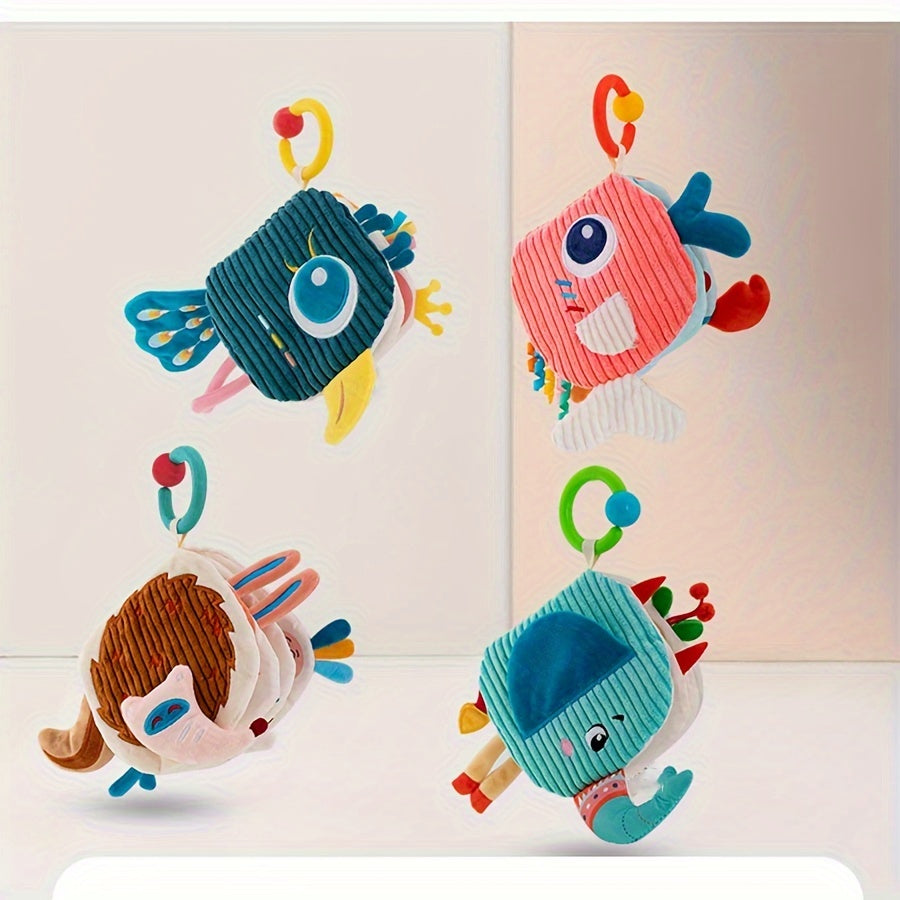 Children's Educational Fabric Book for Cognitive Development and Interactive Play