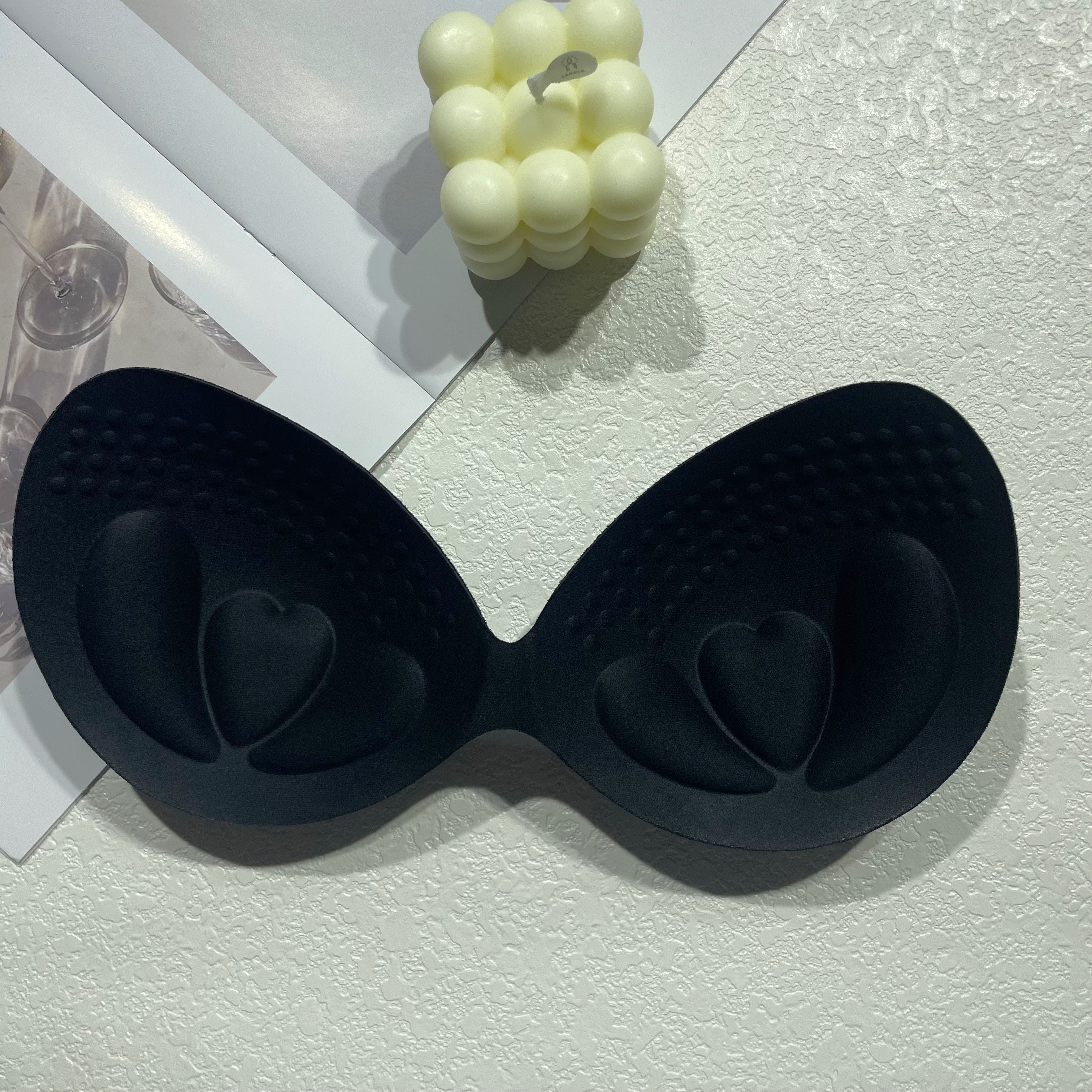 Reusable Solid Bra Insert Pads for Women Seamless Chest Enhancer Underwear Accessories