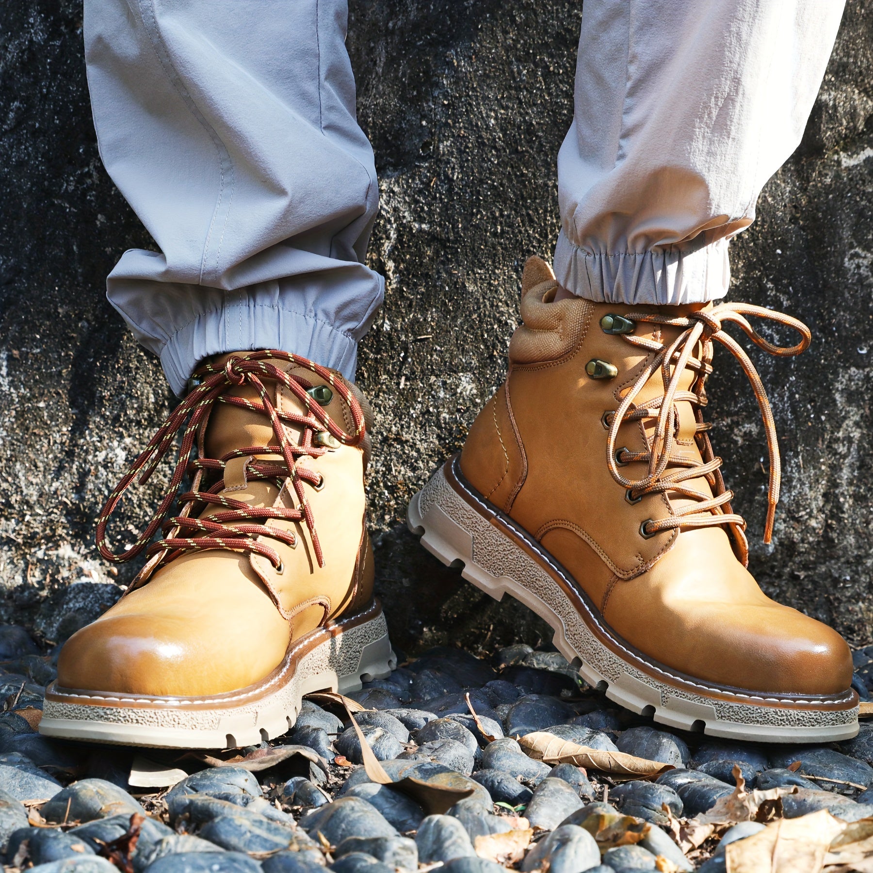 Unisex Thickened Round Climbing Shoe Laces for Hiking and Work Boots