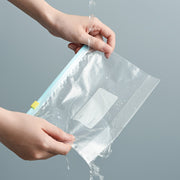 Refrigerator Storage Bags with Sliding Lock Durable Washable Family Camping Essentials