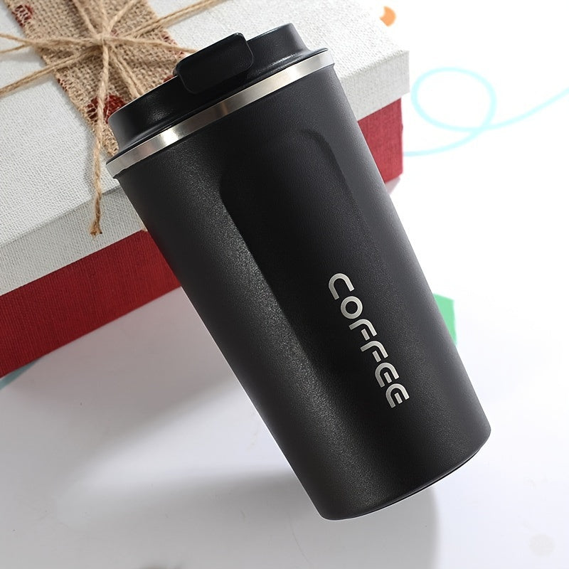 Double Layer Stainless Steel Vacuum Travel Mug 510ml Insulated Reusable Cup