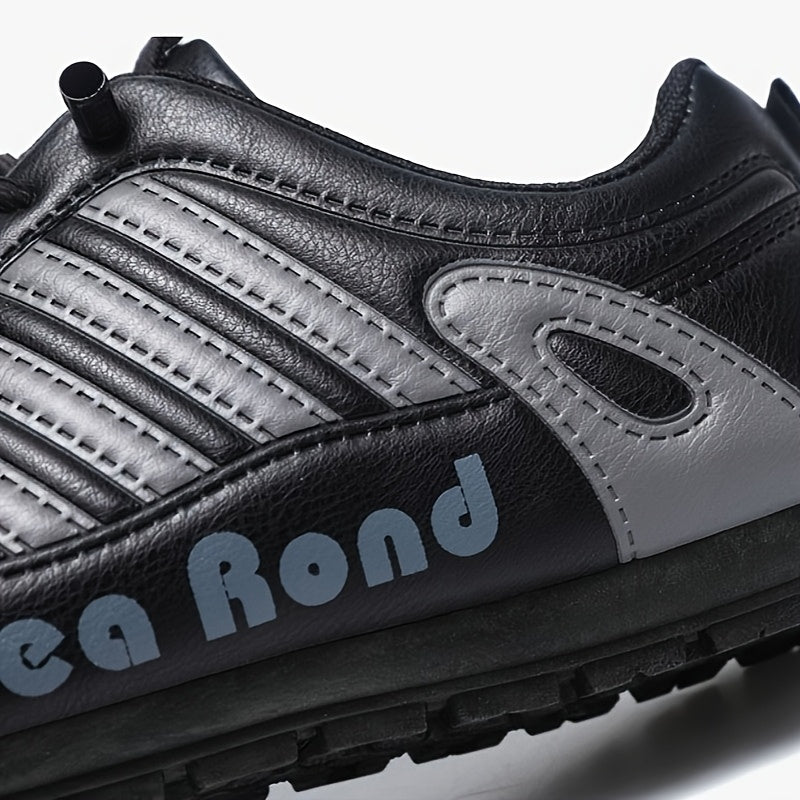 Men's All-Season Slip-On Skateboard Sneakers Casual Street Sports Breathable Faux Upper PVC Sole