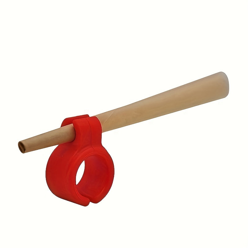 Unisex Silicone Finger Protector Ring for Cigarette Holding Smoking Accessory