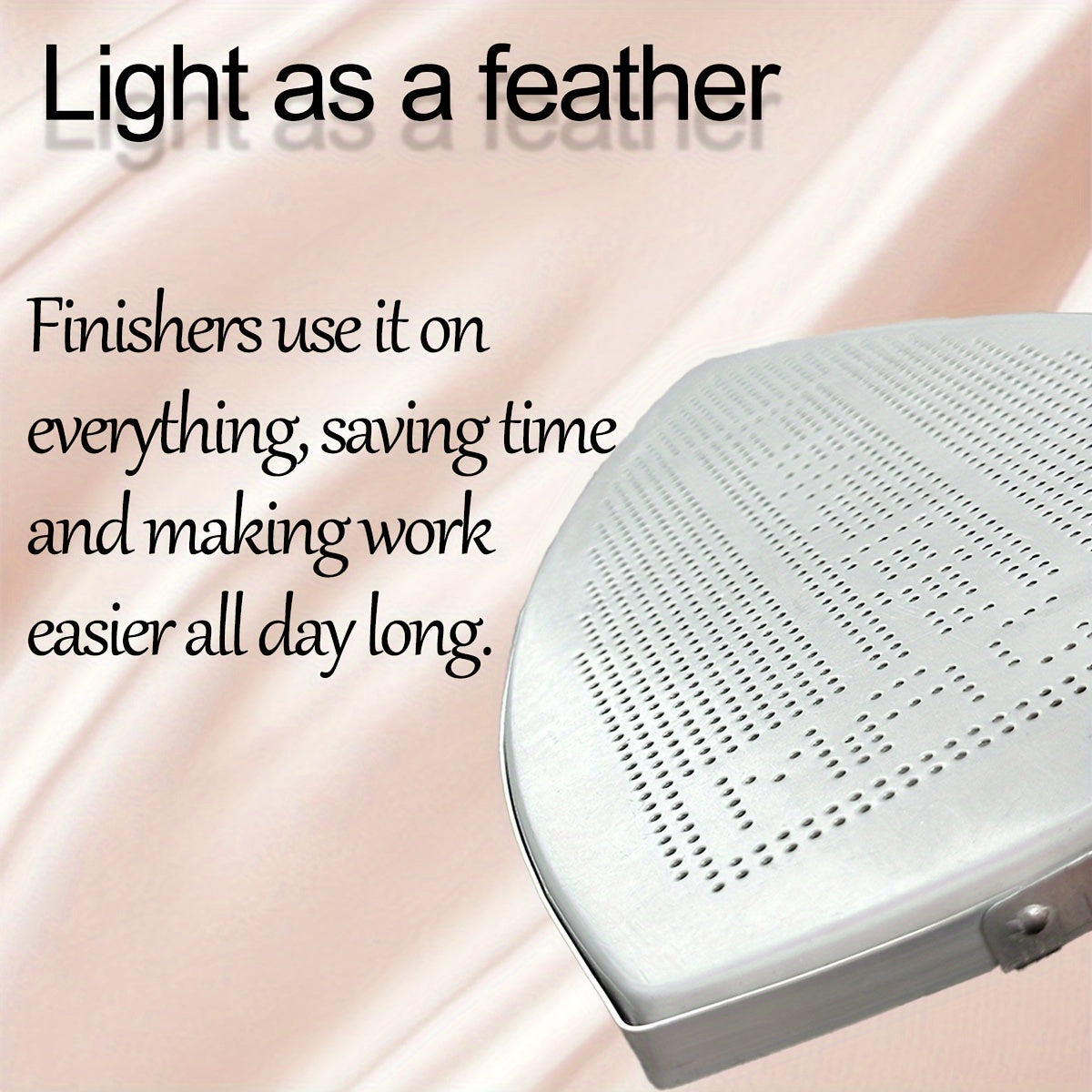 Revolutionary Steam Iron Sole Protector for Shoes and Boots Laser-Cut Base Plate Guard