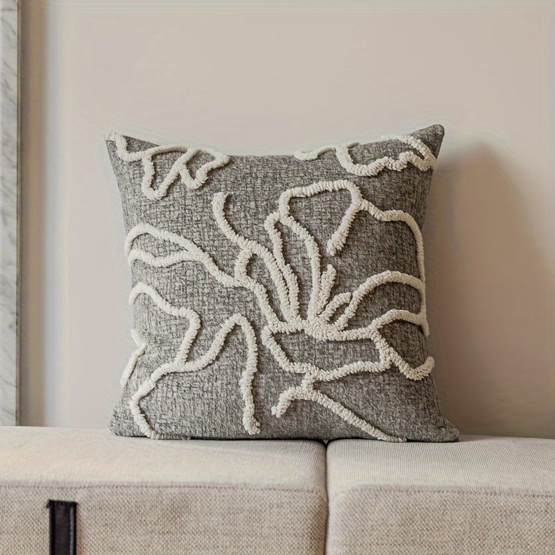 Marokash uslubidagi yostiq qopqog'i, geometrik qirralar dizayni bilan, yumshoq va qulay shenil materialidan tayyorlangan. Uy divanlarini, teras mebellarini, skameykalarni va balkonlarni bezatish uchun mukammal. Yostiq yadrosi kiritilmagan.