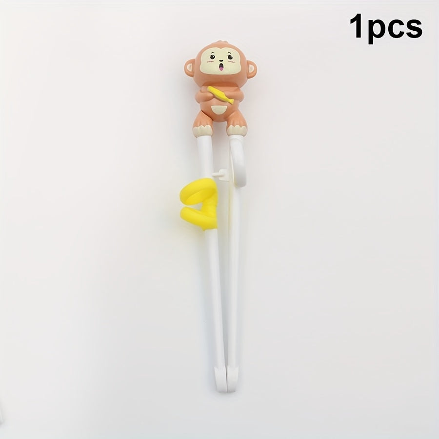 Dinosaur-Shaped Reusable Training Chopsticks for Beginners Ages 3+ in Multiple Colors