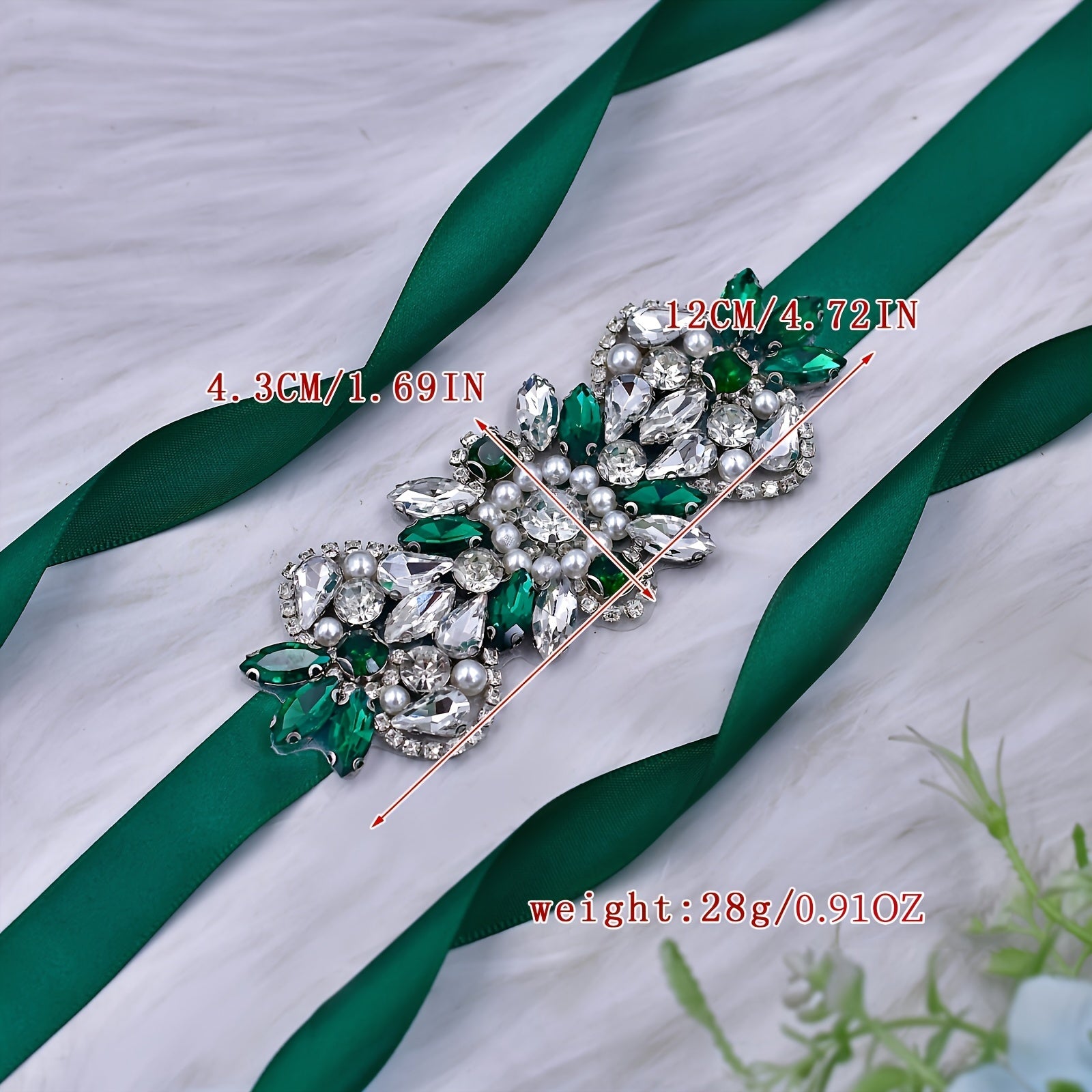 Cinturón de cadena de cintura con pedrería brillante para accesorio de vestido de novia