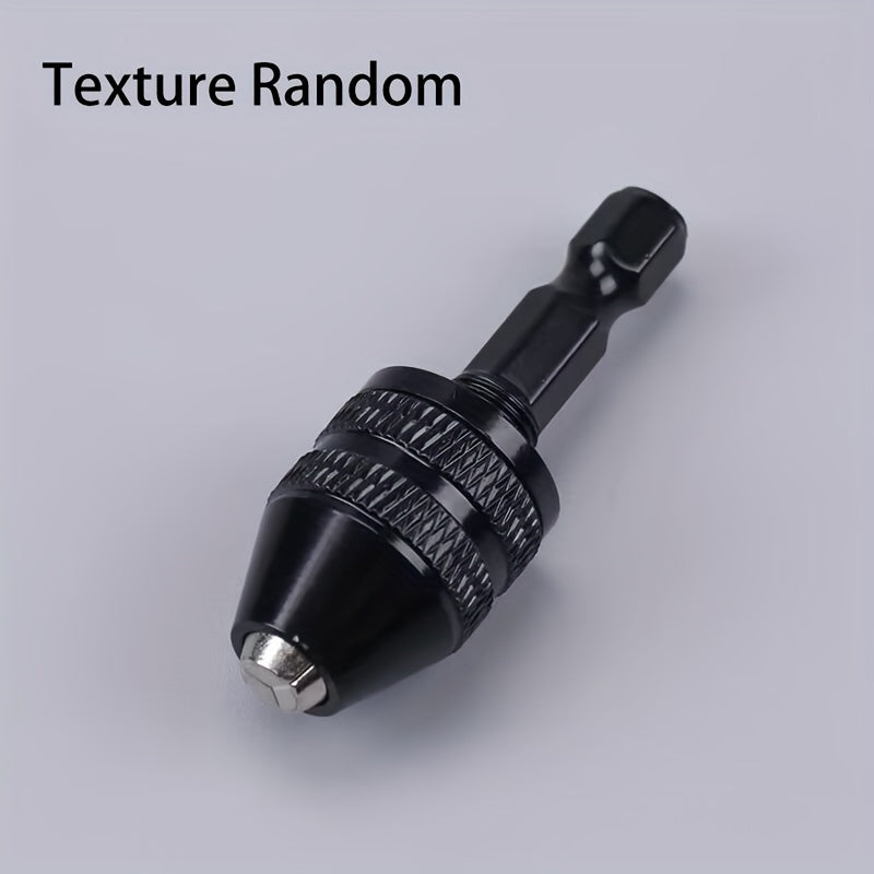 Universal 3-Jaw Keyless Drill Chuck Adapter for Electric Drills