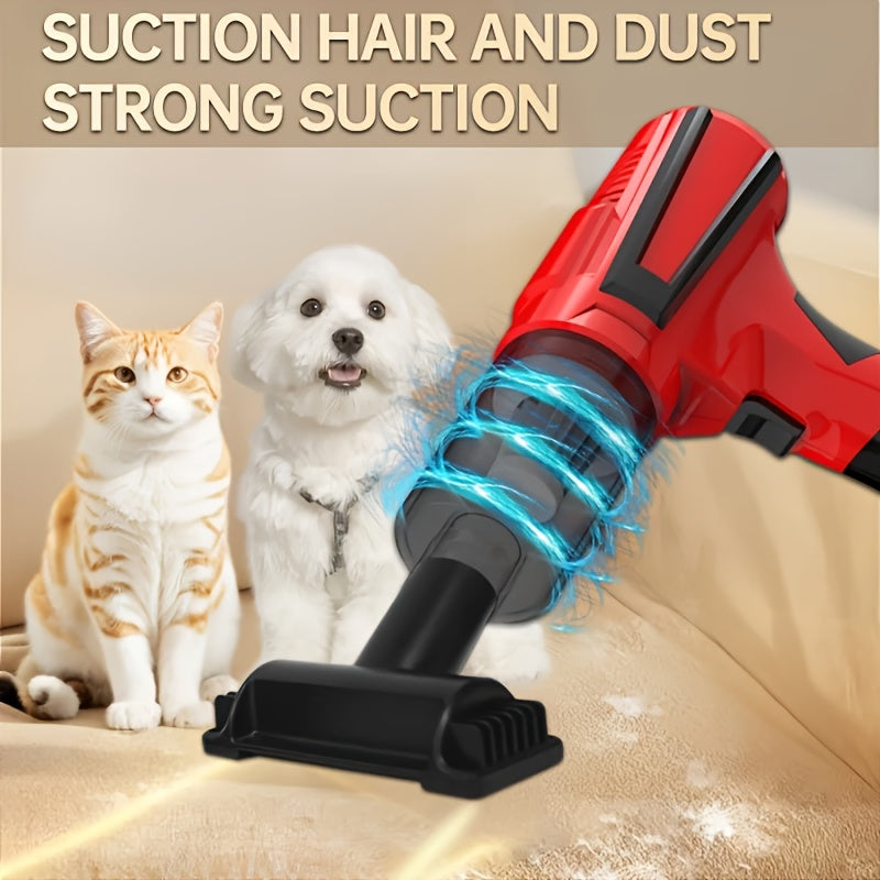 20000Pa kuchli so'rish, 4in1 portativ dizayni bilan brushless motorli qo'l vakuum tozalagich avtomobillar, uylar, ofislar va lagerlar uchun.