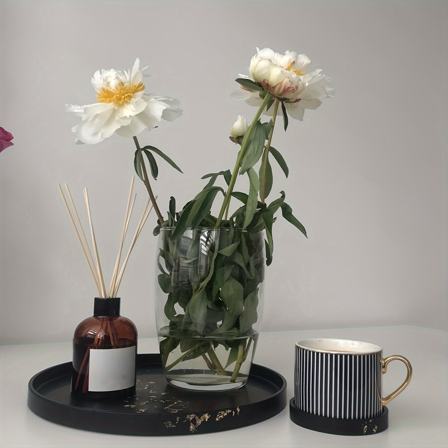 Large Round Silicone Mold for Concrete Epoxy Clay Plaster Fruit Tray Crafting