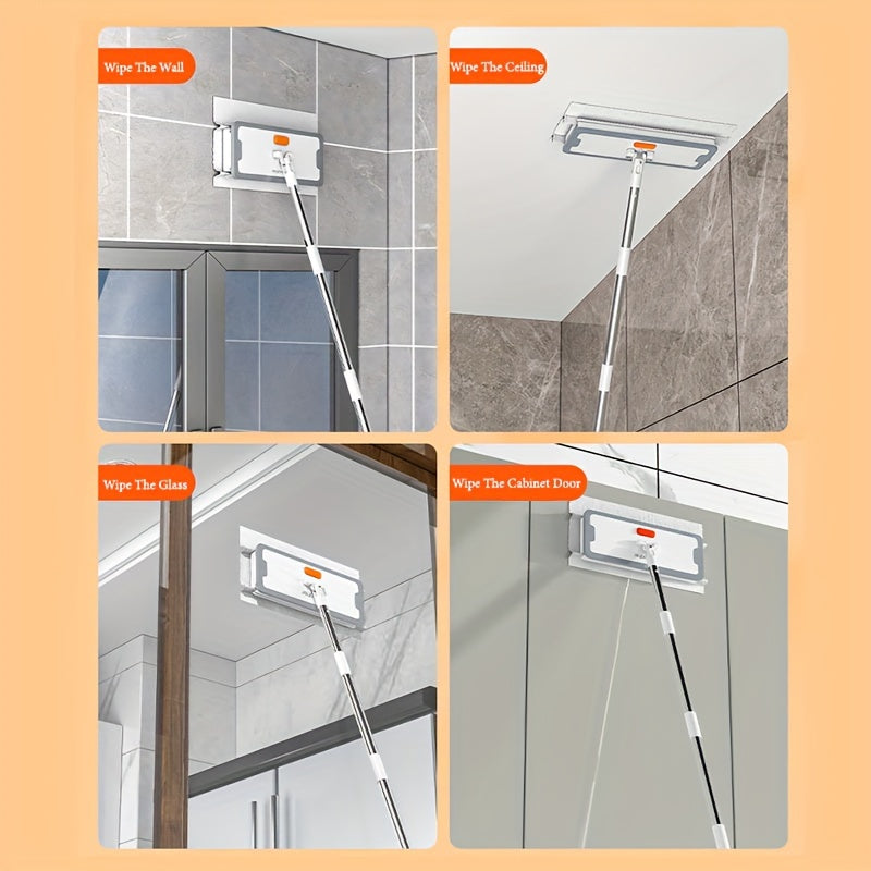 Joybos Easy-Clean Mop ning avtomatik qog'ozni ushlab turish funksiyasi bilan qulayligini his eting. Pol, gilam, devorlar va hatto uy hayvonlari iflosliklarini tozalash uchun ideal.