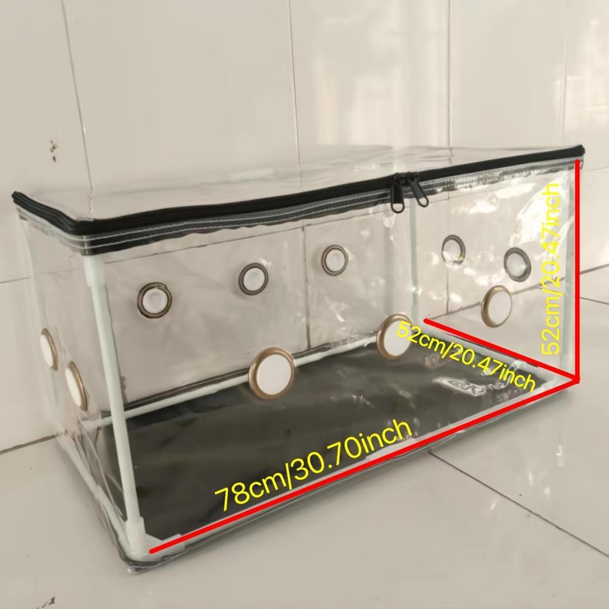 Однослойный, с застежкой-молнией, ветрозащитный, водонепроницаемый, прочный чехол для защиты от насекомых, суккулентов, грибов, бактерий и цветов. Легко складывается для хранения.