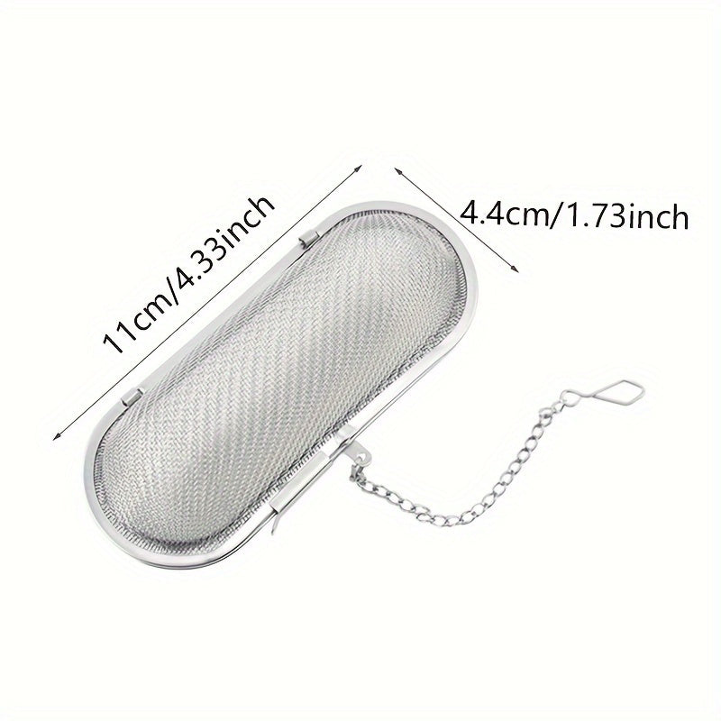Fine Mesh Stainless Steel Infuser Basket for Tea and Spices, Food Safe