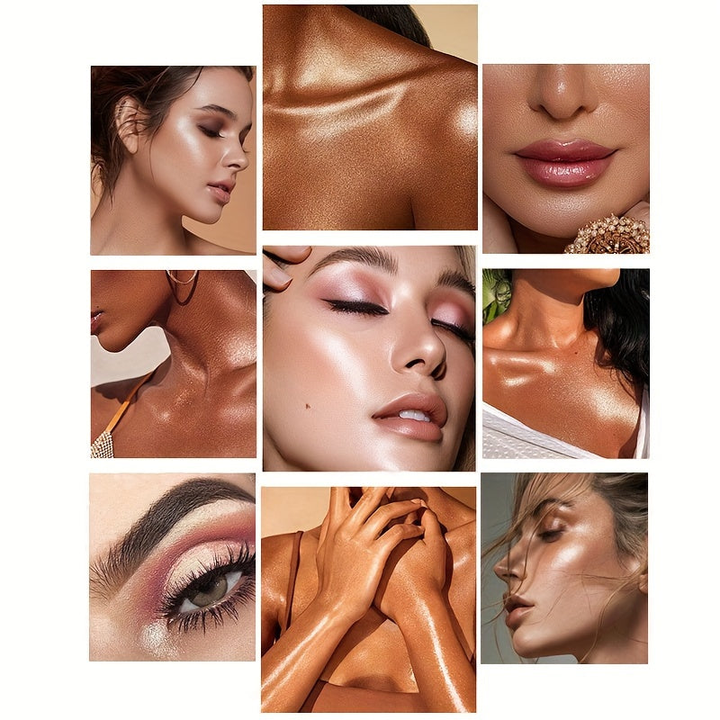 Women Waterproof Metallic and Matte Eyeshadow Pencil Set with 6 Colors