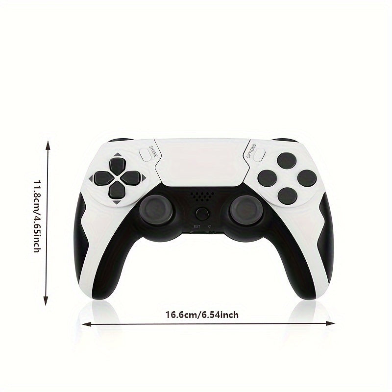 Wireless Game Controller with Long Battery Life Touchpad Gyroscope Vibration Headphone Jack