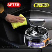 Plastic Renovation Wax For Cars Bikes Motorcycle Scratch Repair Brightener