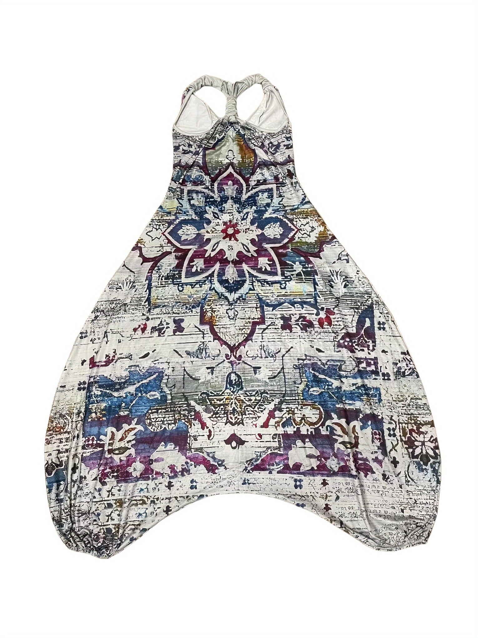 Plus Size Printed Bodysuit for Women Chest Measurement Plus Size Clothing