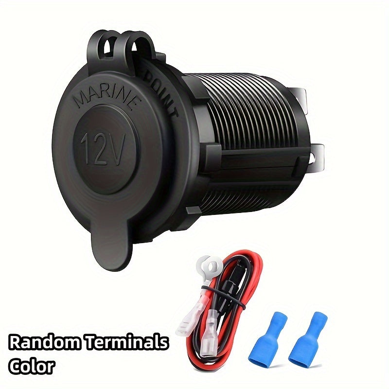 12V Vehicle Cigarette Lighter Socket Power Outlet for Cars Boats and More